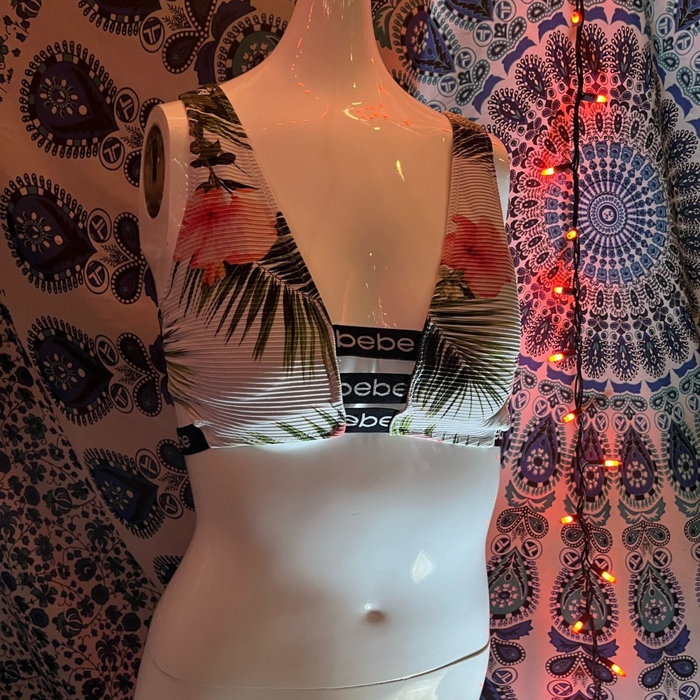Bebe swim top